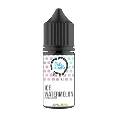 Pods n Salts - Ice Watermelon 25mg 30ml Nic Salts