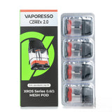 Xros pods 0.6 ohm mesh pods 3ml