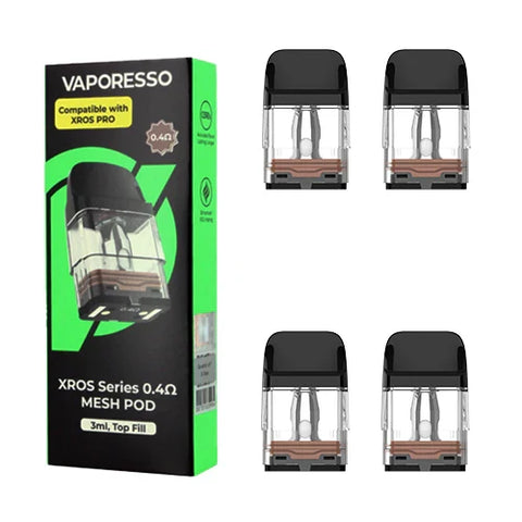 Xros Pro pods 0.4 ohm 3ml  mesh pods